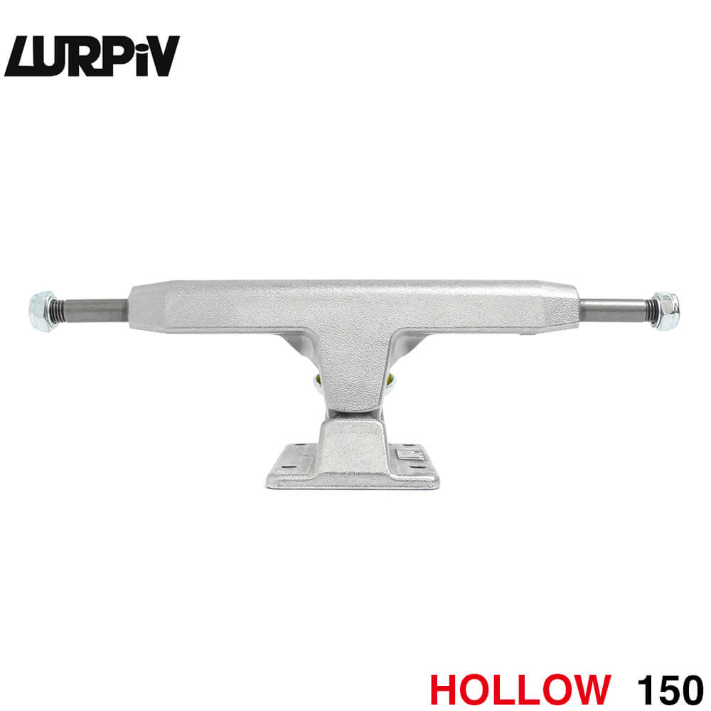 LURPIV TRUCK ラーピヴ トラック HOLLOW 150 シルバー スケートボード スケボー｜スケートボードのCALIFORNIASTREET