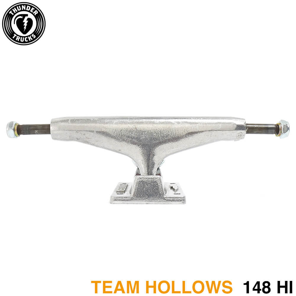 スケートボード Thunder M Silvas Omni Team Hollow 148 Hi スケートボードトラック Thunder Miles Silvas Omni Team Hollow