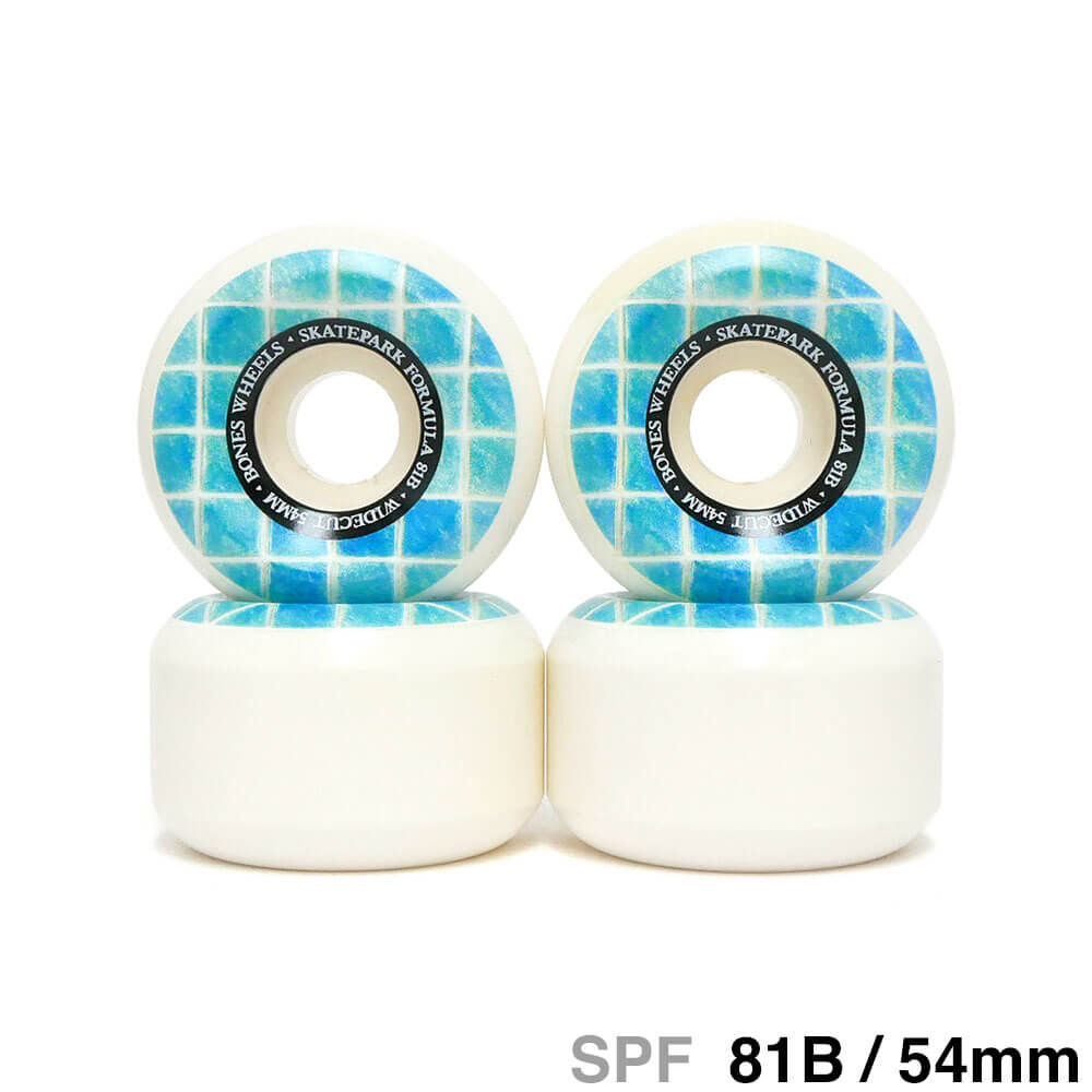 BONES WHEEL ボーンズ ウィール SPF 81B P6（WIDE-CUT）POOL & THE GANG 54mm スケートボード スケボー｜スケートボードのCALIFORNIASTREET