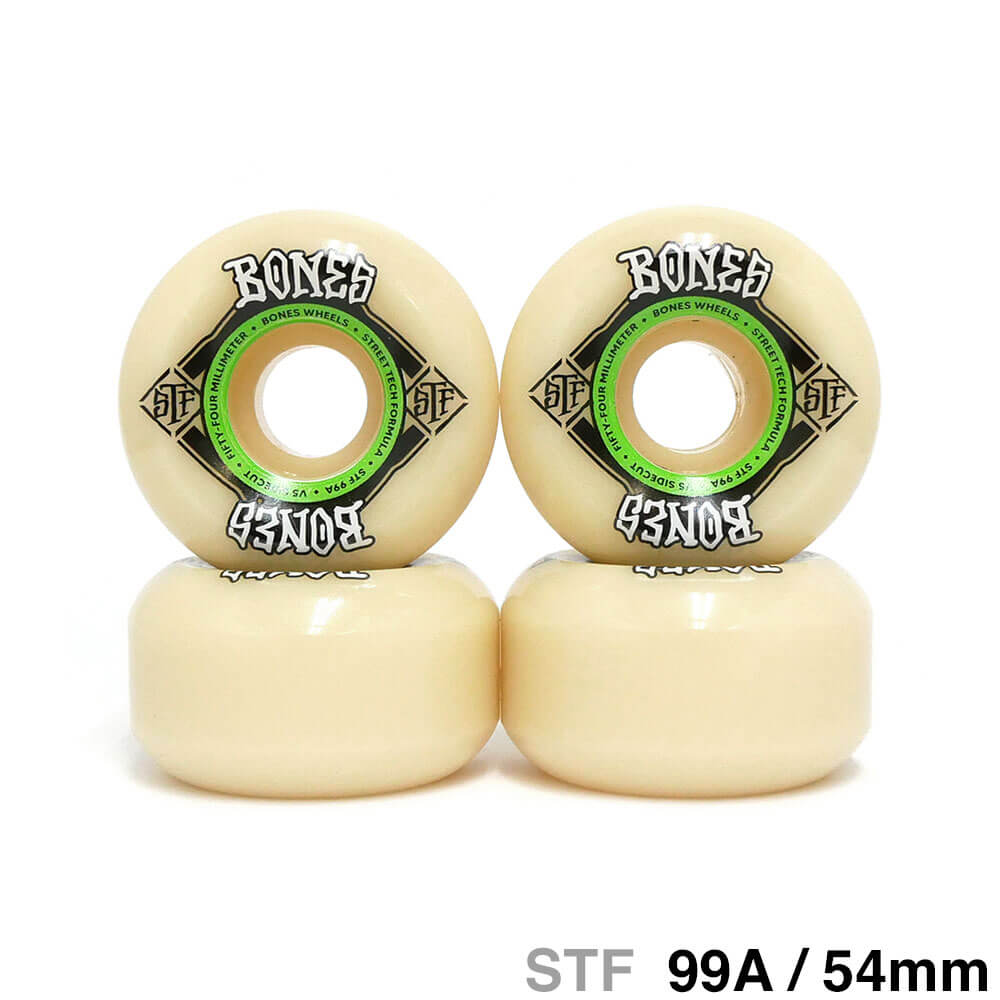 BONES STF 101A 53mm V4 WIDE スケートボードウィール BONES WHEEL ボーンズ ウィール STF V4（WIDE）103A 4 DOG NIGHT