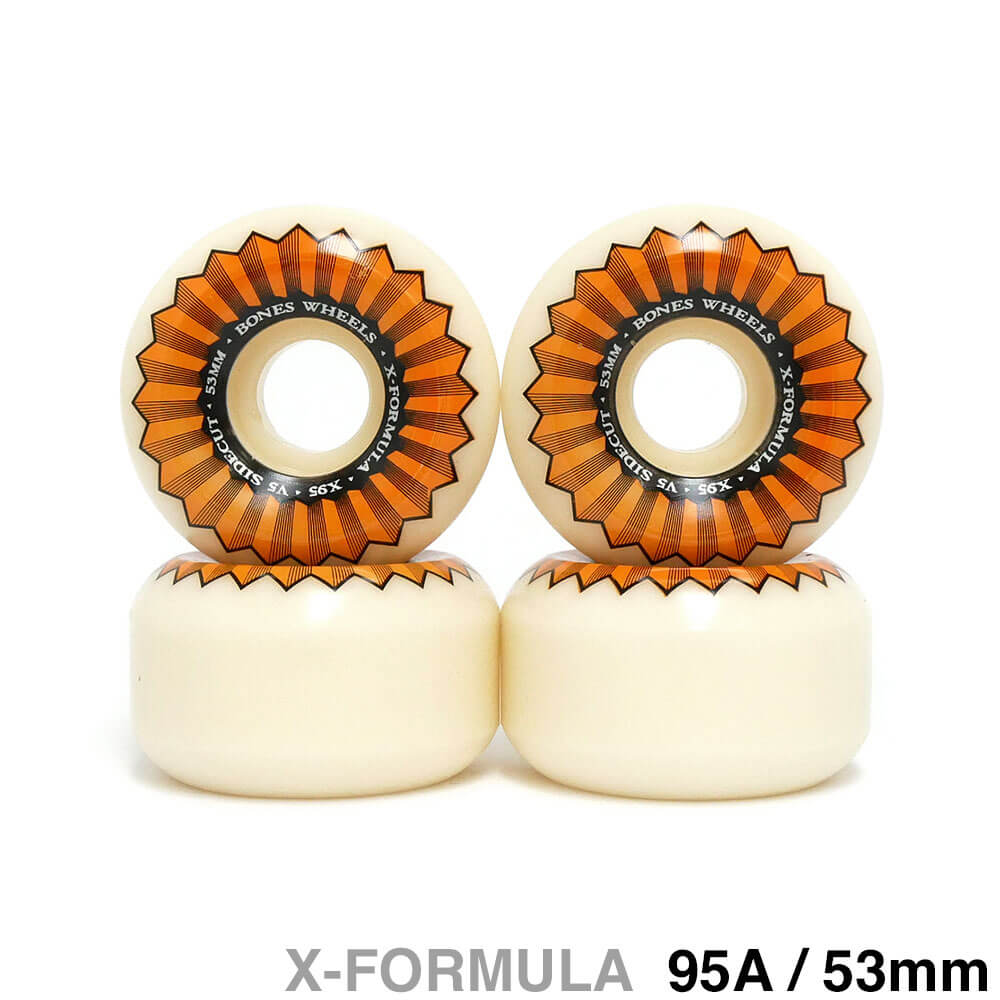 BONESボーンズウィール スケボー P-ROD PRO X 54 V5 95A BONES WHEEL ボーンズ ウィール X-FORMULA V5（SIDECUT）95A