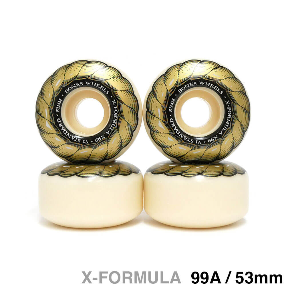 ウェルカムオーブス　53mm 99a スケボー ウィール　新品未使用 楽天市場】スケボー ウィール BONES ボーンズ X-FORMULA RUNNY