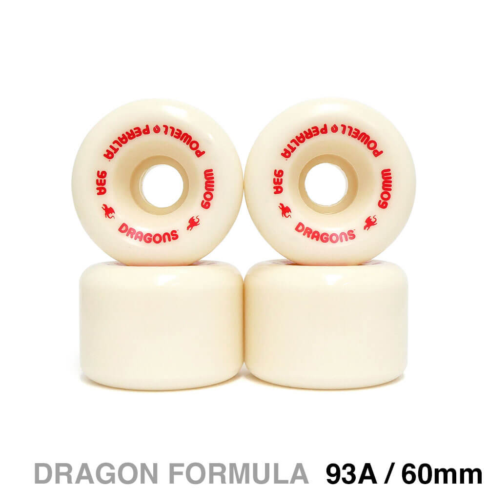 新品　Powell Peralta Dragons 54mm 93A 4個入り Powell Peralta Dragons V4 54mm 93a Skateboard Wheels | Zumiez