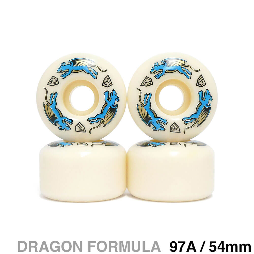 パウエル・ペラルタ ドラゴンズ 53mm93a スケボーウィール 話題の POWELL PERALTA ウィール Dragon Formula 93A を試乗