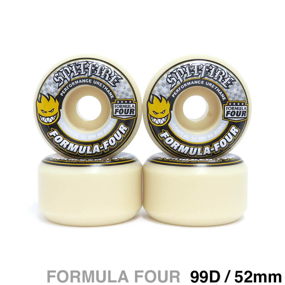 スピットファイア Formula Four Conical 99Dウィール54 Amazon.com : Spitfire Formula 4 99a Conical Full 54mm White