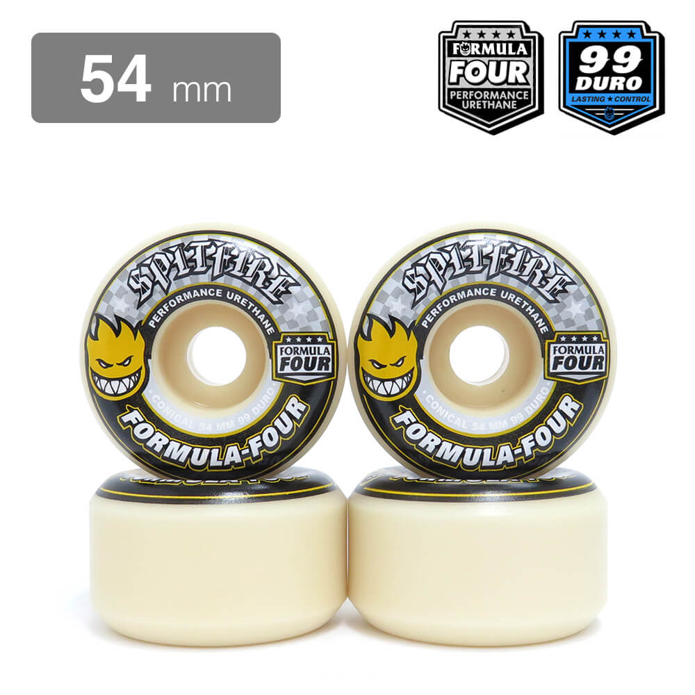 Spitfire Formula Four 52mm 99D Lock Ins Skateboard Wheels