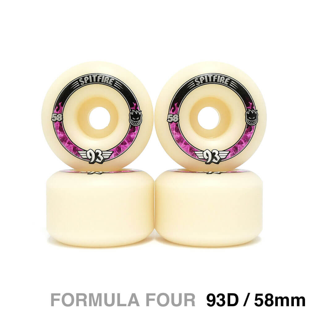 SPITFIRE ウィール Formula Four 93 53mm 楽天市場】ウィール SPITFIRE FORMULA FOUR F4 93DURO 53mm