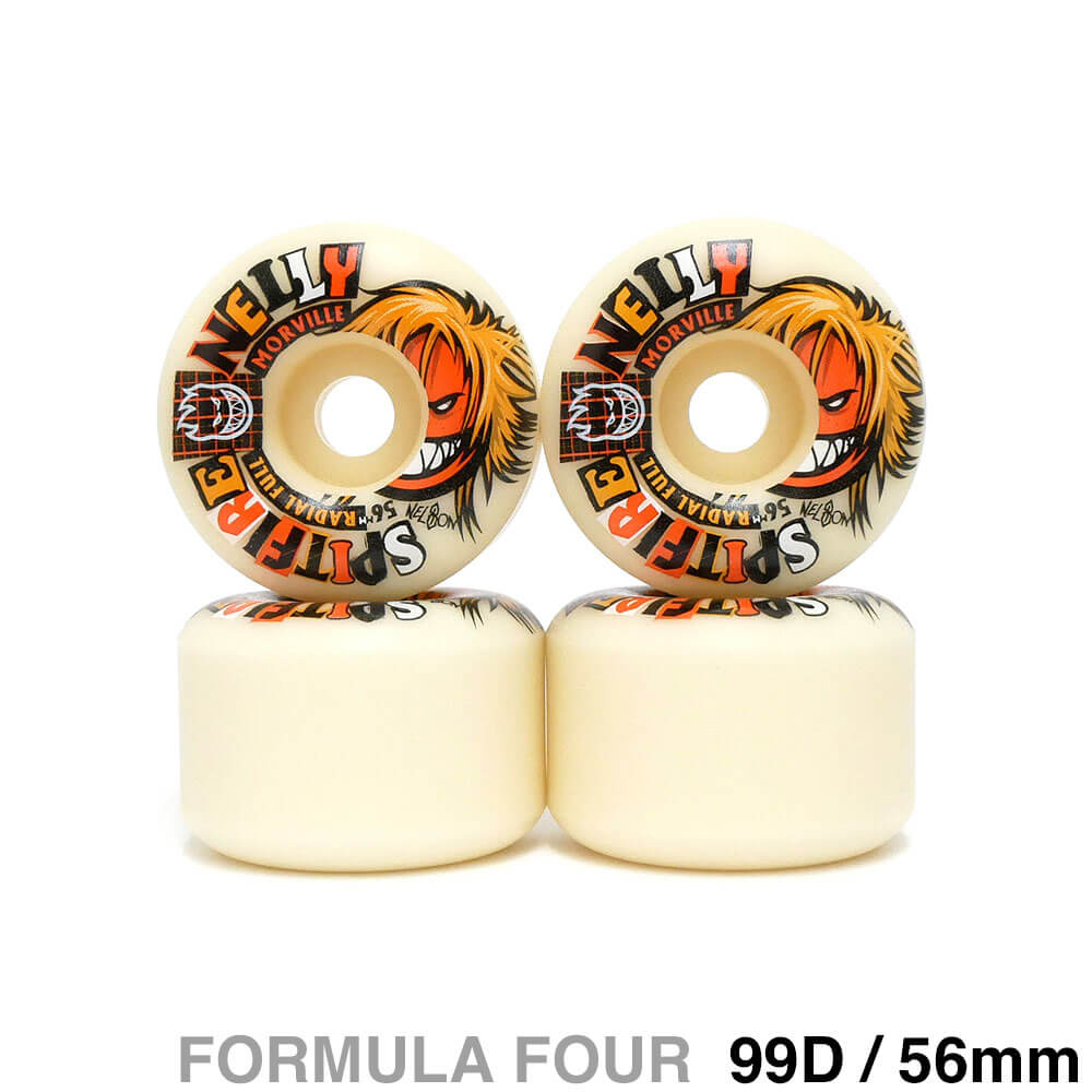 Spitfire スピットファイアウィール フォーマル4 ラディアルフル56ミリ SPITFIRE FORMULA FOUR CONICAL FULL 99A 56mm 【 スピット