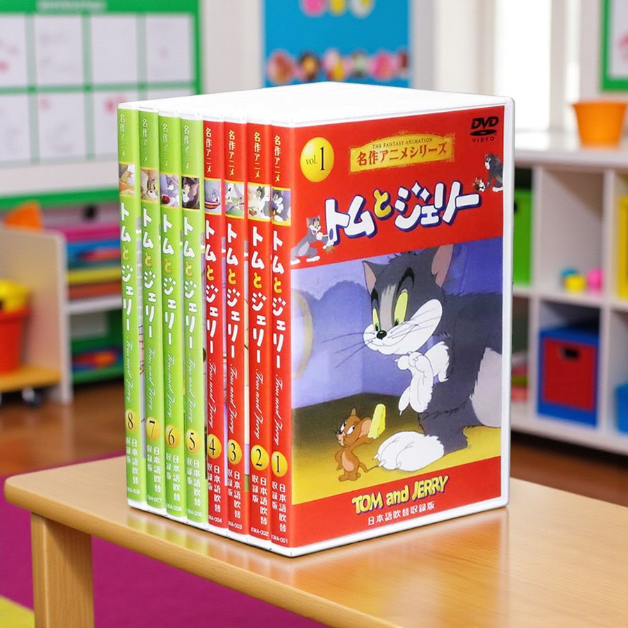 楽天市場】【おまけDVD付】新品 トムとジェリー RED BOX ( DVD2枚組 40