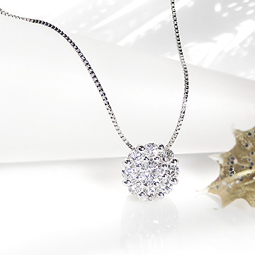 Pt900　天然ダイヤモンドネックレス　D1.00ct　ペンダント　スライド d-dtp5632dgl-1.jpg