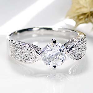 楽天市場】pt900 豪華 ダイヤモンド リング【1.90ct】 圧巻の迫力