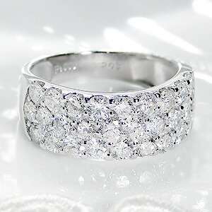 pt900ダイヤモンド パヴェ エタニティリング【2.0ct】28石・トータル2.0カラットの豪華仕様！/【送料無料】【代引手数料無料】【刻印無料】【品質保証書】プラチナ 2カラット パヴェ ダイヤ リング 指輪 レディース ジュエリー ダイア pave 婚約｜Classic CHESS