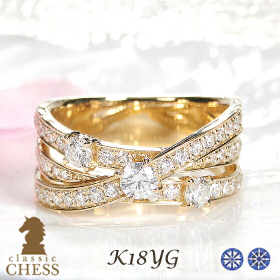 楽天市場】K18YG ダイヤモンド リング【0.65ct】【送料無料】【代引