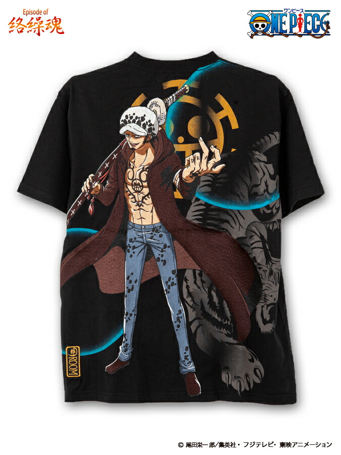 楽天市場 絡繰魂 One Piece トラファルガー ロー オペオペの 刺繍入り プリント Tシャツ 和柄 ティーシャツ 半袖 通販 夏 夏服 メンズ ユニセックス 黒 ブラック M L Xl Ll 2l Xxl 3l 大きいサイズ 人気 ブランド 流儀圧搾 Method 流儀圧搾 楽天市場店