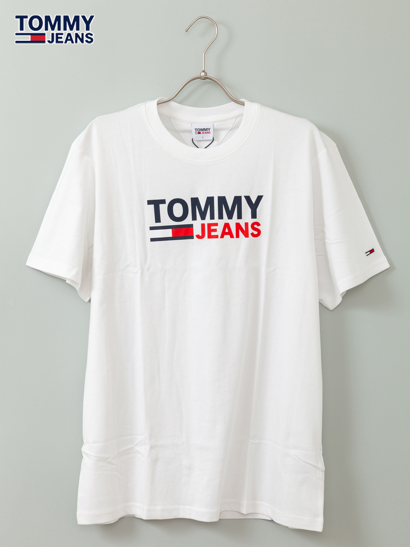 楽天市場】【TOMMY JEANS】 CORP LOGO T-SHIRT ｜ Tシャツ ティー 