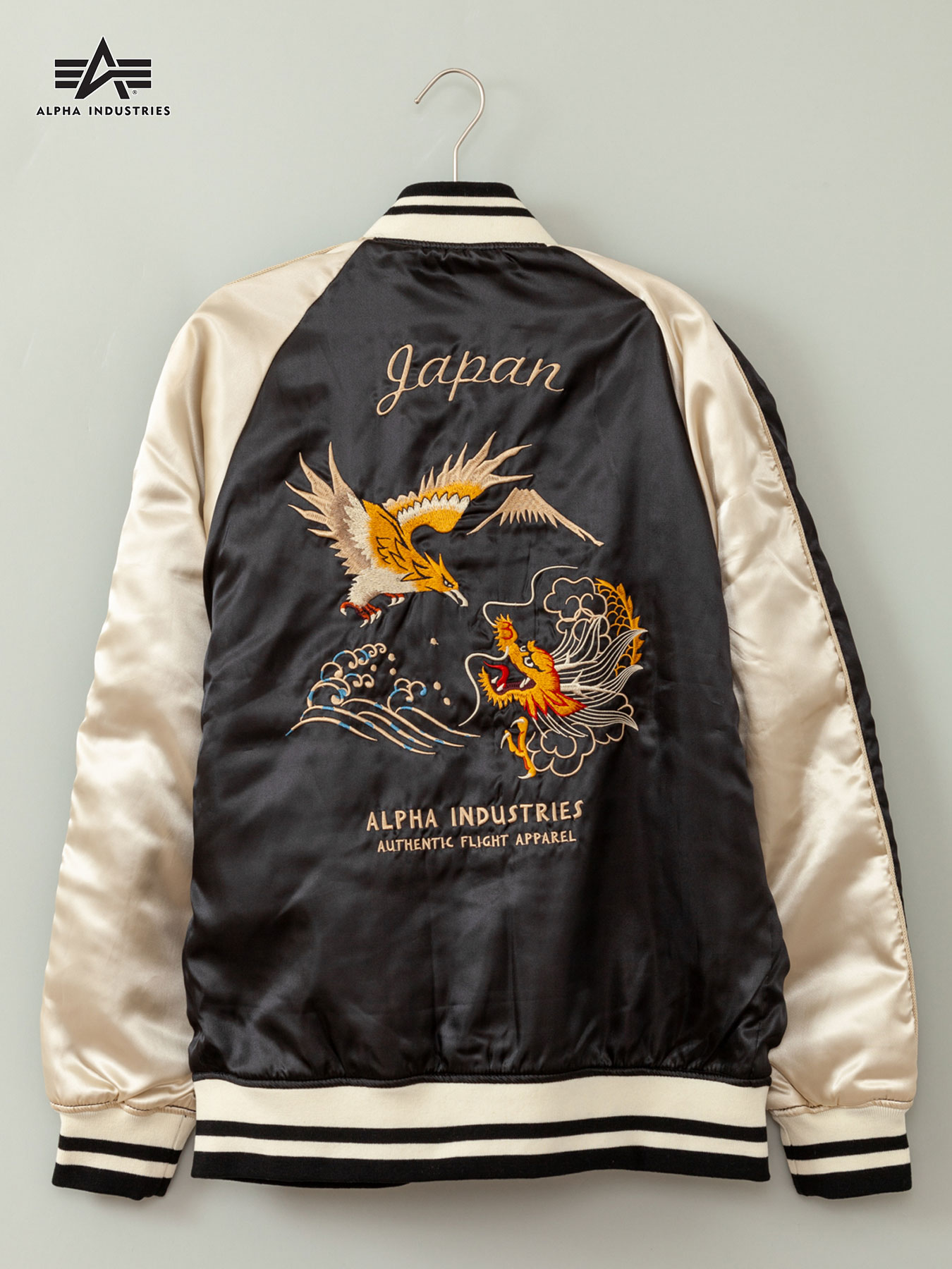 魅力的な価格 通販 リバーシブル アウター エムエーワン Ma 1 スカジャン Jaket Reversible 送料無料 Alpha Souvenir メンズ ブランド ミリタリー おすすめ 人気 ゆったり 大きめ 2l Ll Xl L M Xs レディース コート ジャケット