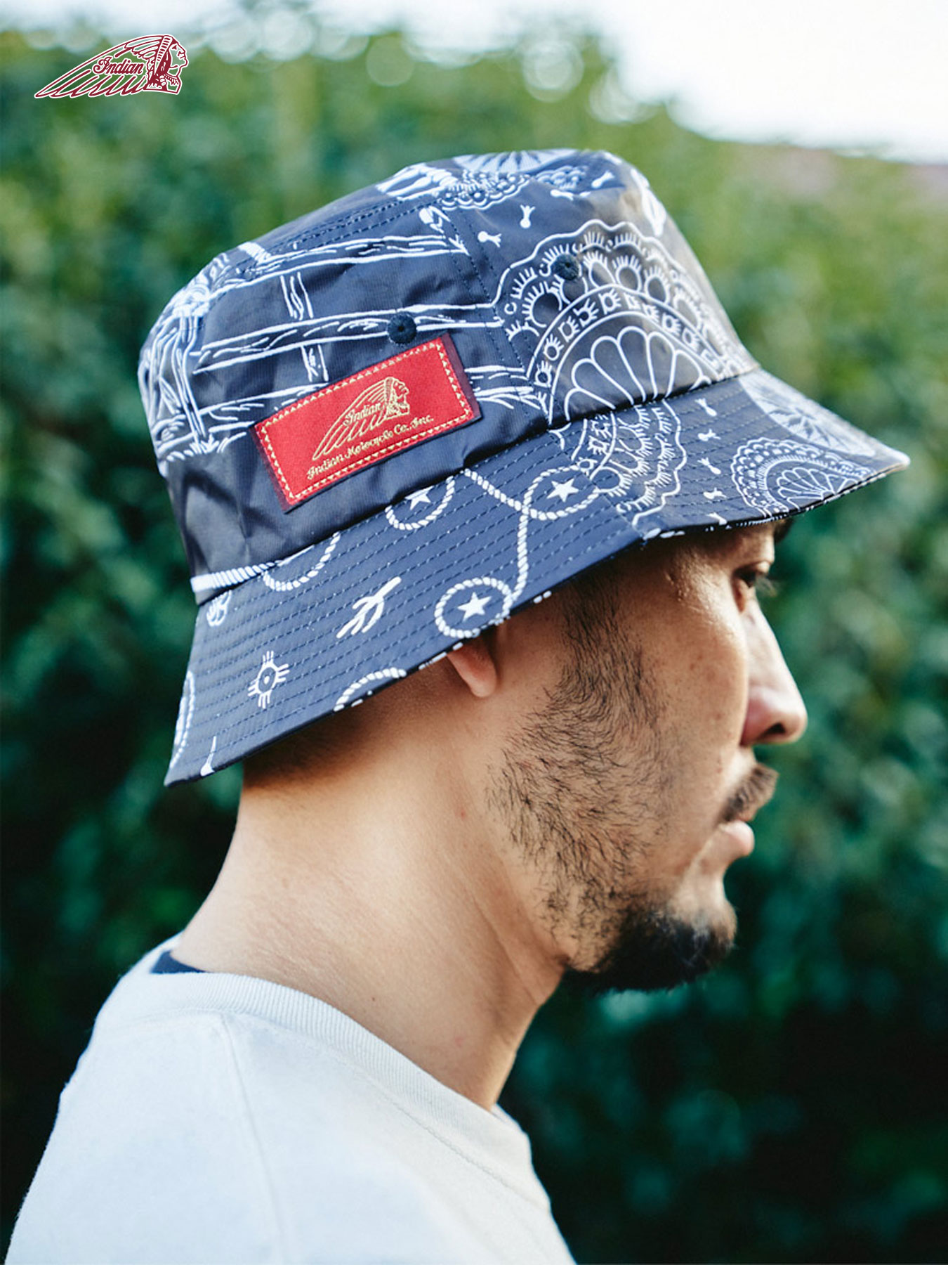 楽天市場 Indian Garage Bucket Hat ハット バケットハット 帽子 ぼうし 通販 メンズ レディース ユニセックス 夏 夏用 オールシーズン 白 ホワイト 黒 ブラック 人気 おすすめ おしゃれ かっこいい かわいい ブランド 流儀圧搾 Method 流儀圧搾 楽天市場店