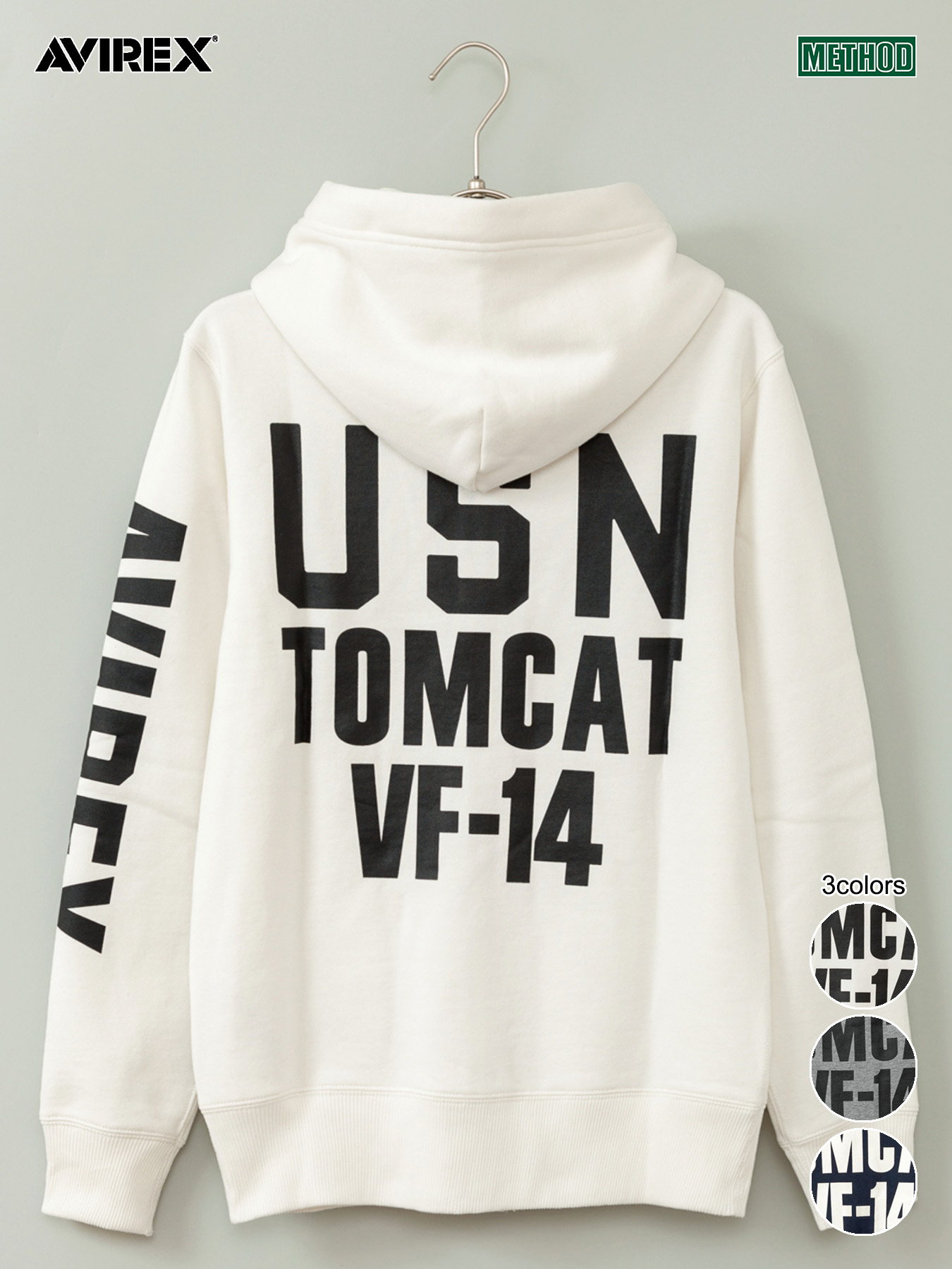 送料無料 Avirex Tomcat Vf 14 Zip Parka Limited パーカー ジップパーカー 通販 メンズ ユニセックス 秋 秋服 白 ホワイト グレー 紺 ネイビー S M L Xl Ll 2l Xxl 3l 人気 おすすめ おしゃれ かっこいい かわいい