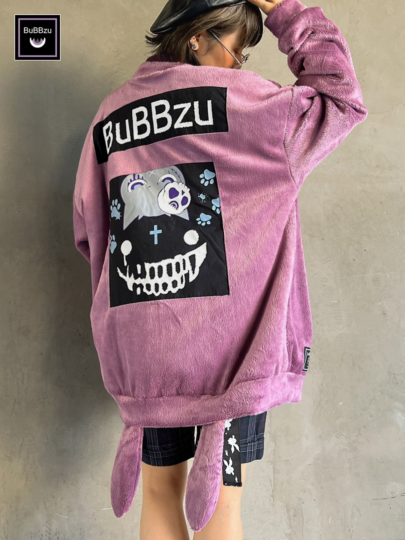 楽天市場】【BuBBzu】“不思議ノ国ノBuBBzu”シャギー ボア 切替 プル