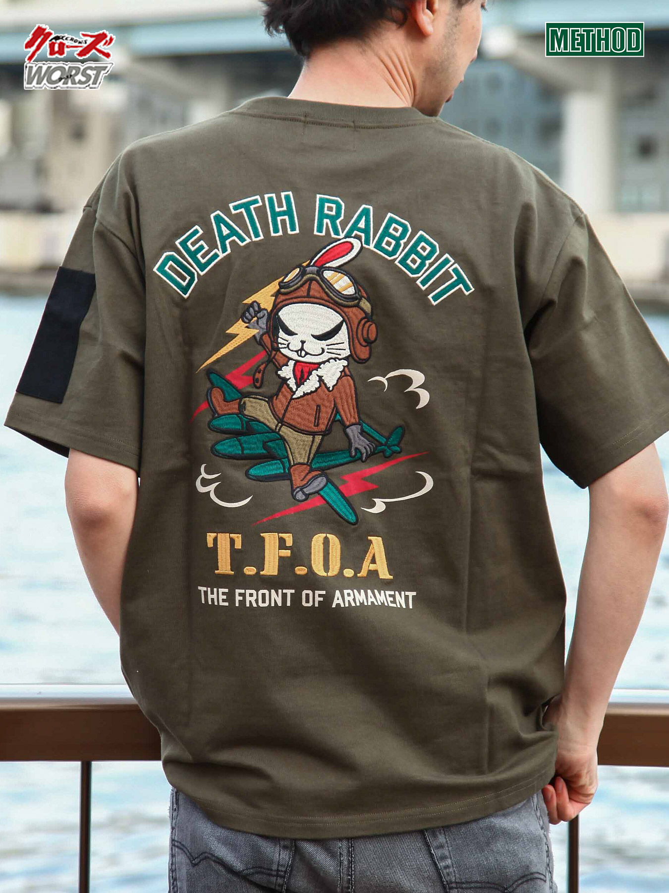 T.F.O.A ジャケット　Size.S VANSON (バンソン）/ T.F.O.A コラボ ボンディング ライダース