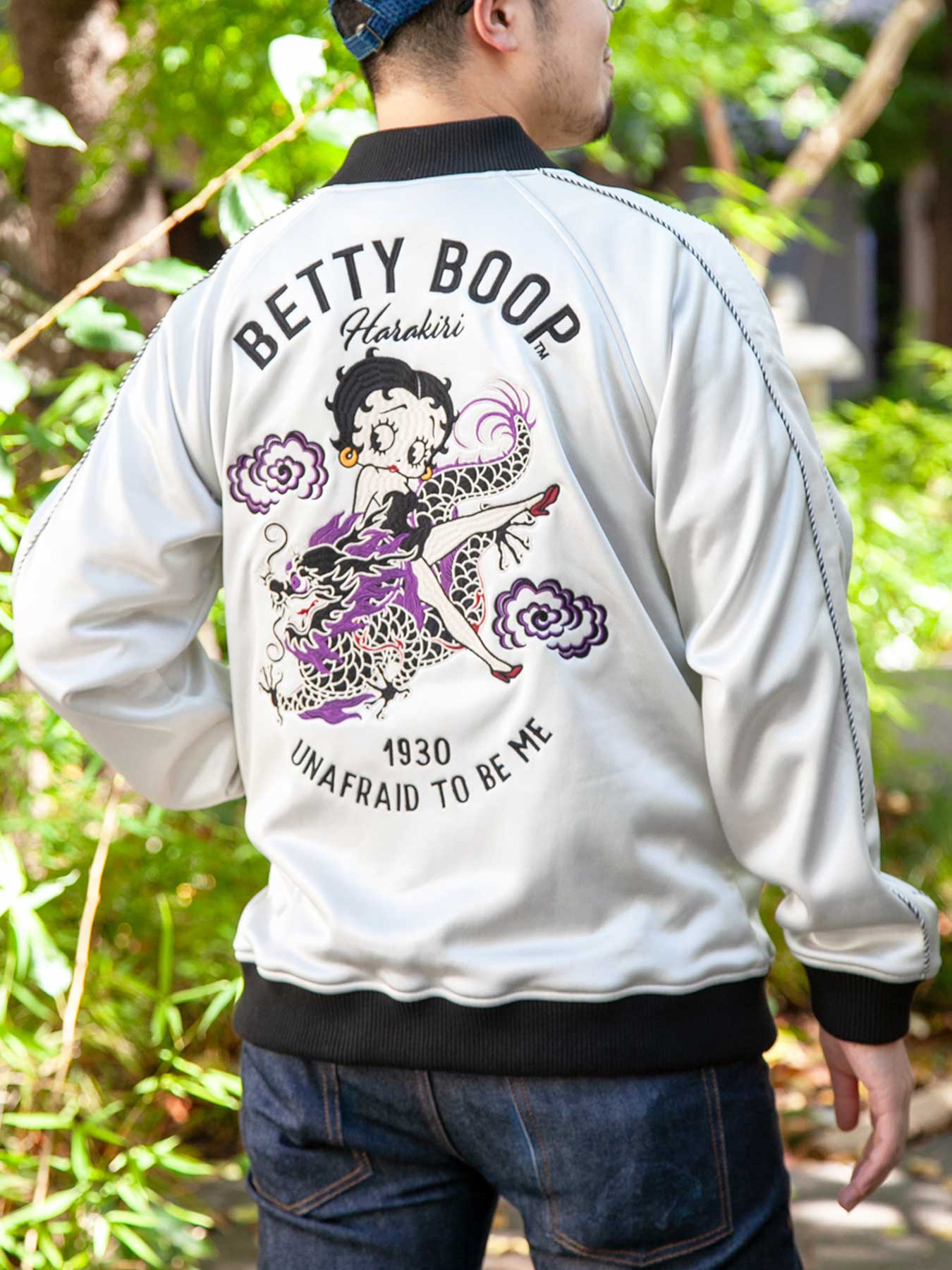 楽天市場】＜送料無料＞【HARAKIRI×BETTY BOOP】“ 花魁 ベティ ”ロゴ