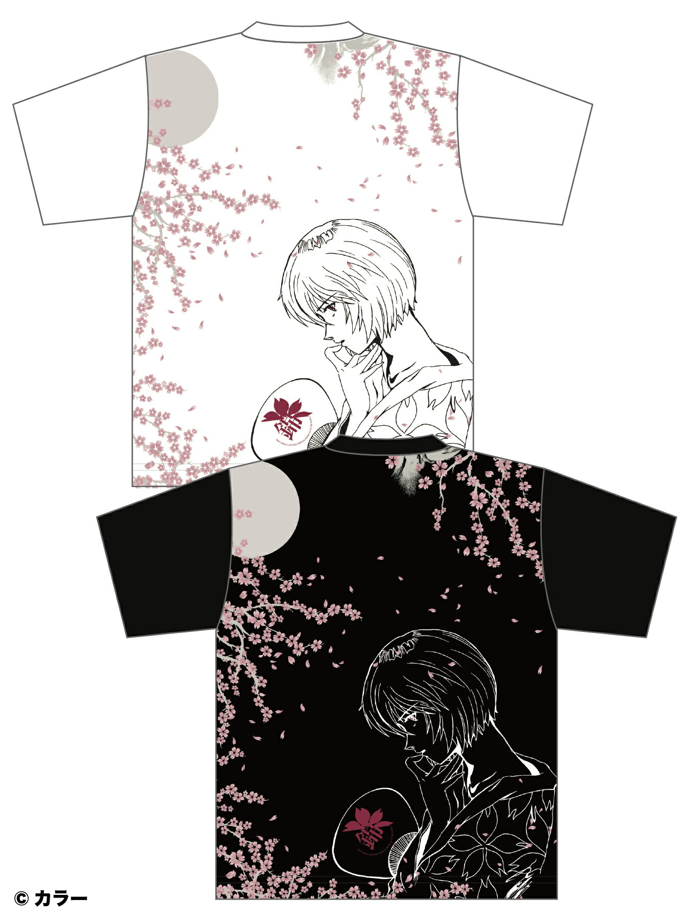 【錦×EVANGELION】“綾波 夜桜”刺しゅう入り口・入口プルオーバー ｜ 和柄 プルオーバー 半袖 半T 通信販売 オール時分 メンズ レディース ユニ一発やる 白 白いこと 黒 黒いこと M L XL LL 2L XXL 3L エヴァンゲリヲン エヴァ ブランド名 表現スタイル締めつける METHOD