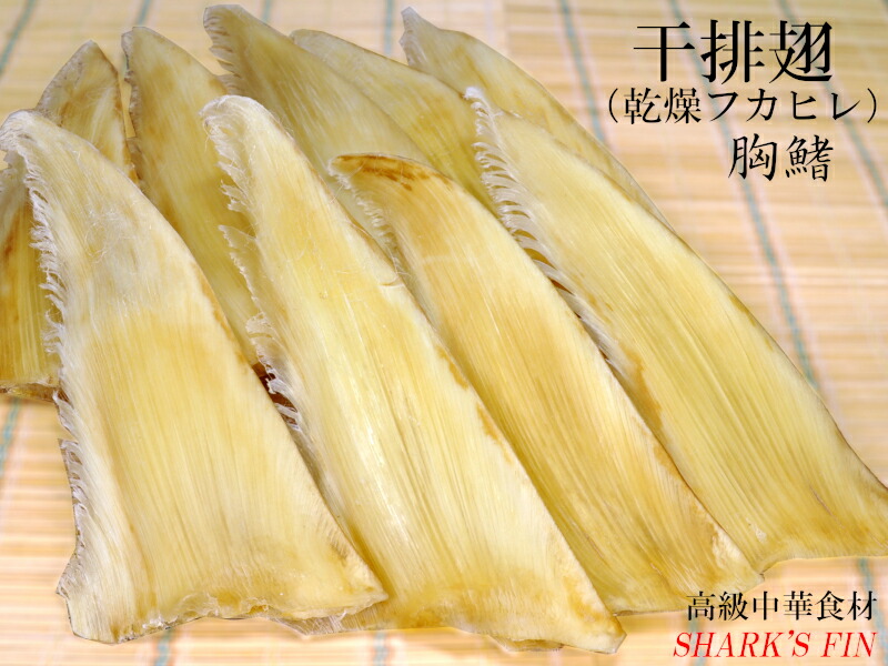 フカヒレ 乾燥排翅 胸鰭約56g-60g 1枚入