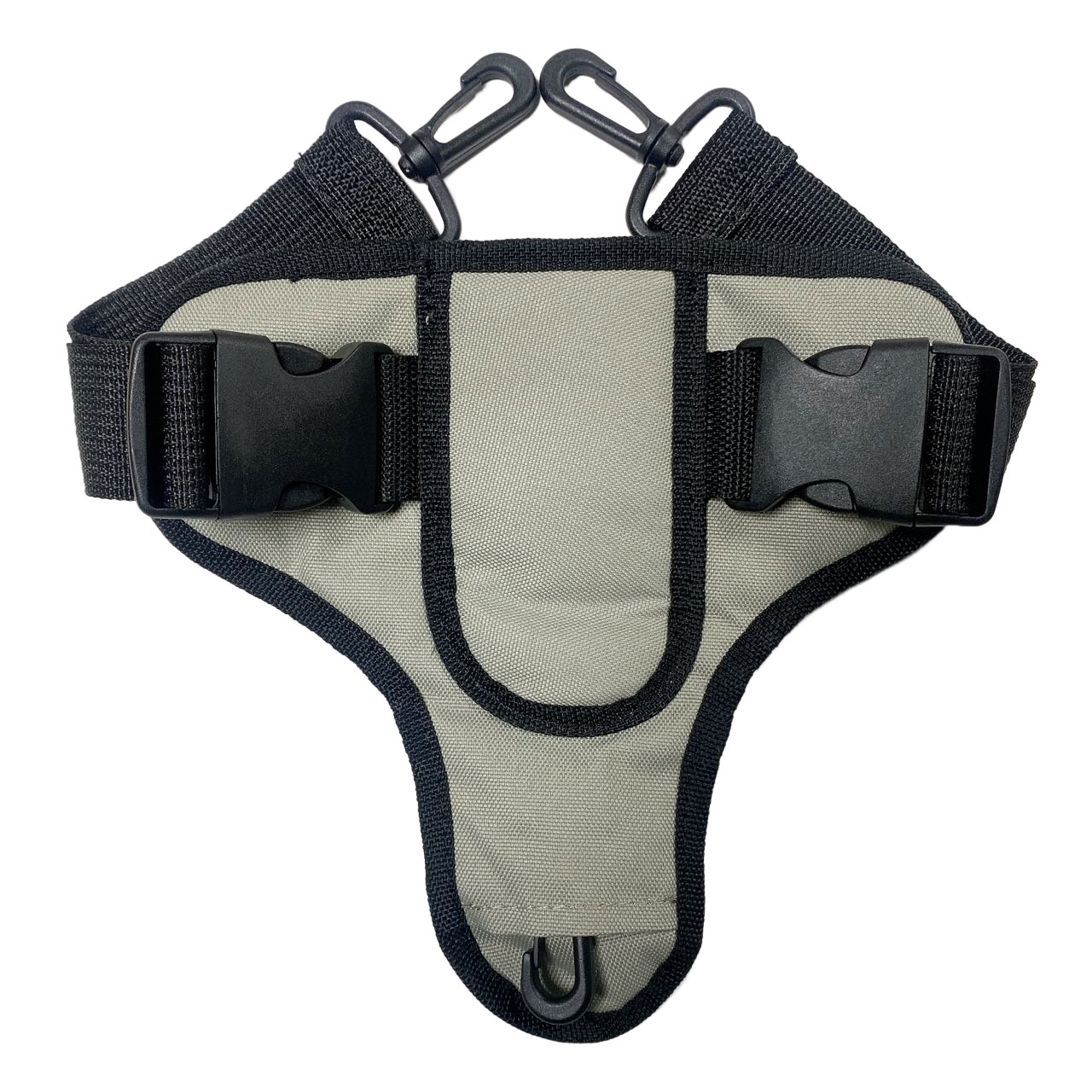 ダブルベビーカー グレー 5点式シートベルト ダブルベビーカー グレー