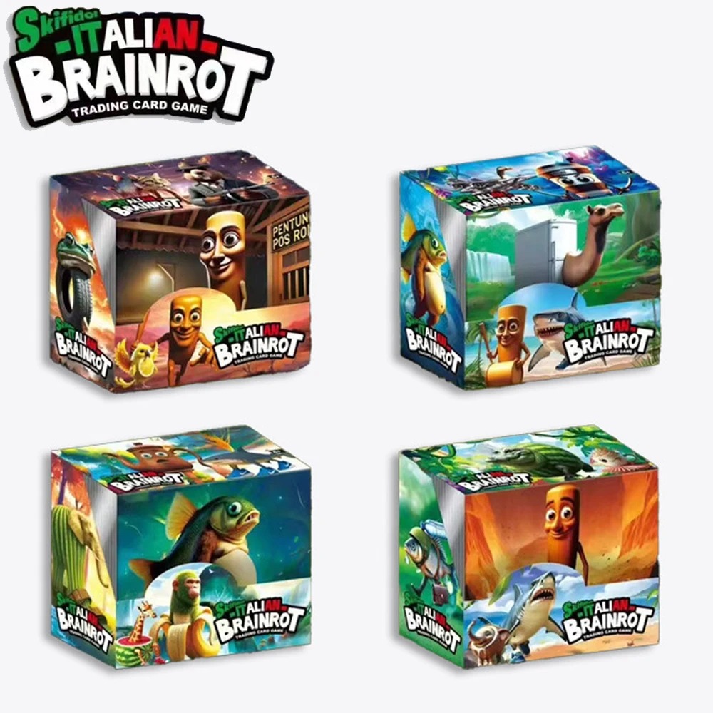 イタリアンブレインロット トレーディングカード　4box 144パック イタリアンブレインロット トレーディングカード 12パック