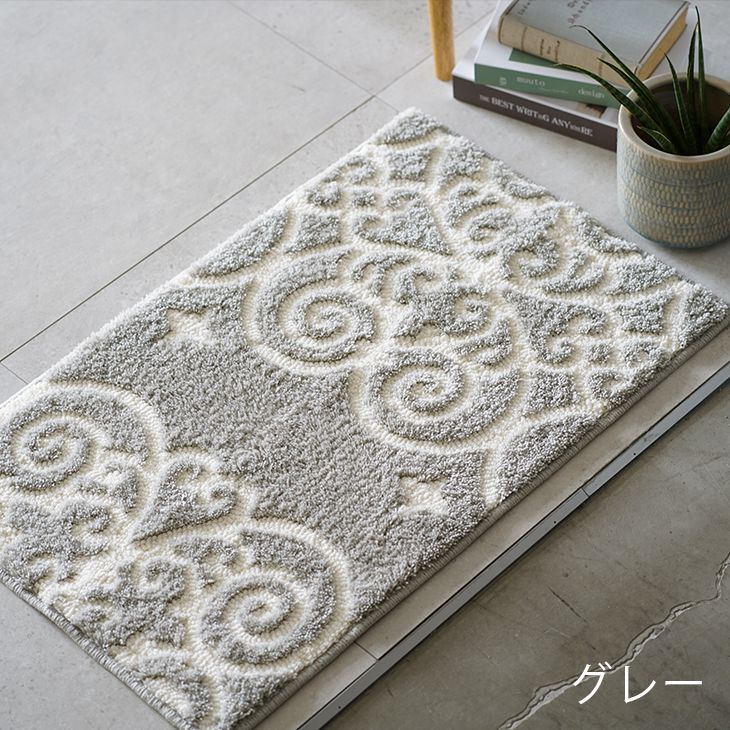 クラッシーマット 玄関マット 50×80cm(日本製・洗える)(3枚目)