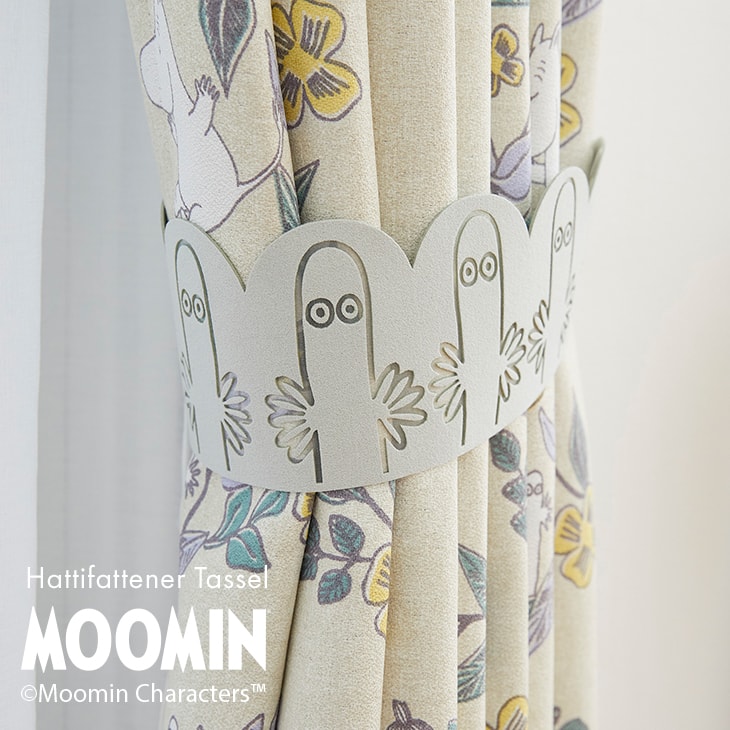 楽天市場】遮光 カーテン MOOMIN/ムーミン タイニーフラワー 100×200cm