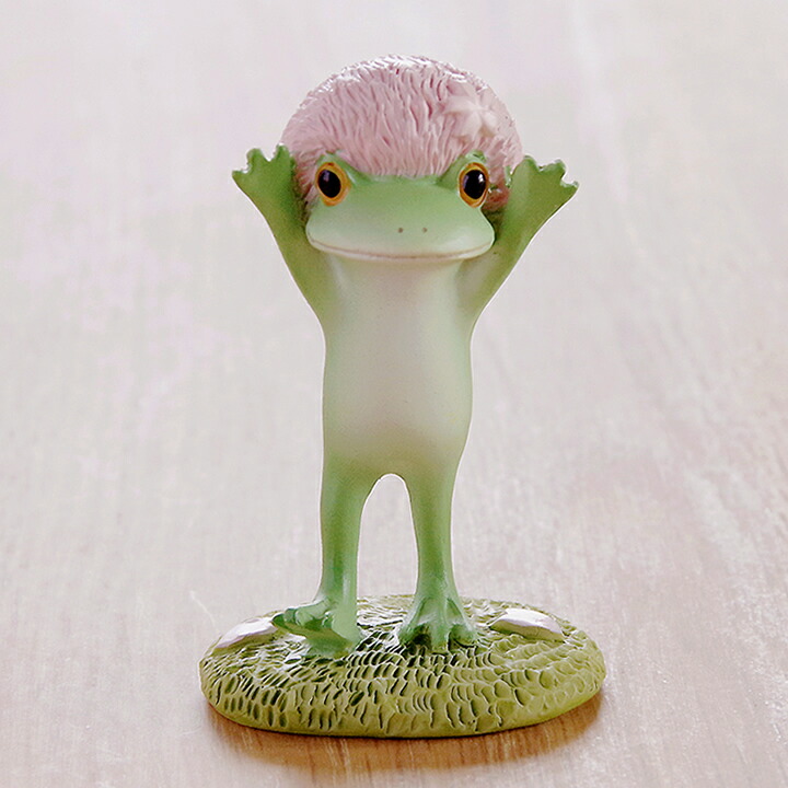 Amazon.co.jp: ダイカイ コポー Copeau 桜に囲まれるカエル 10.4