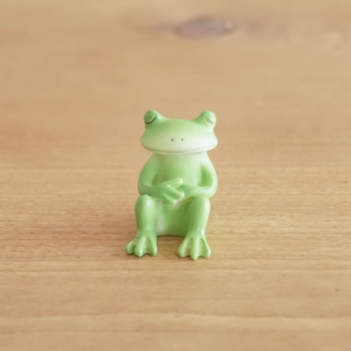 ダイカイ【Copeau】かえるのコポー 置物 ＊チューチュートレイン＊ コポー✽COPEAU✽カエルのコポー✽超希少品✽チューチュー