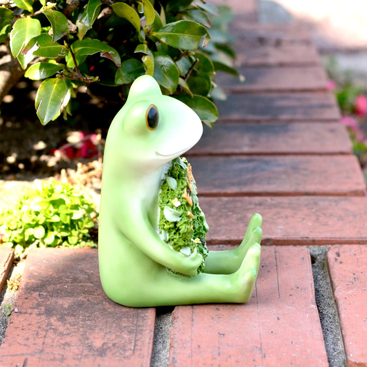ガーデン お座り Welcome Copeau コポー クッチーナ カエル グッズ 置物 雑貨 かえる カエル コポーシリーズ 庭 ガーデン ガーデニング 置物 インテリア リビング 玄関 かわいい おしゃれ 雑貨 おしゃれ Educaps Com Br