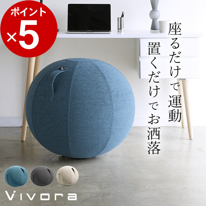 バランスボール 椅子 シーティングボール ルーノ シェニール Vivora ヴィヴォラ クッチーナ 送料無料 バランスボール 65 おしゃれ スツール 65cm 空気入れ付き テレワーク チェア 在宅勤務 かわいい ストレッチ 運動 山崎実業 Napierprison Com