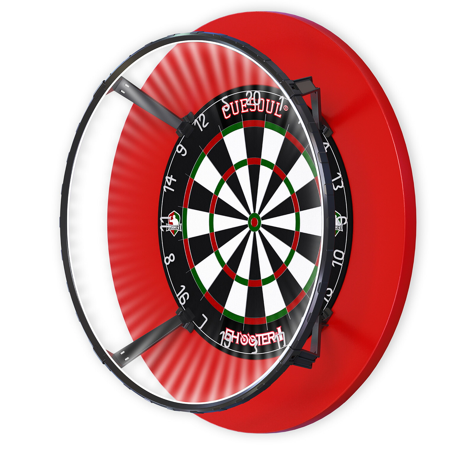 【送料無料】CUESOUL ダーツ LED ダーツボード ライト システム D8 ヘッドライト Led Dartboard Lighting コロナビジョンライト ダーツ ボード LED ダーツ LED コロナビジョンライト ダーツ ライブ ダーツ ボード ライト ライブ 最も明るく 調整可能 アンチグレア 旅行に便利