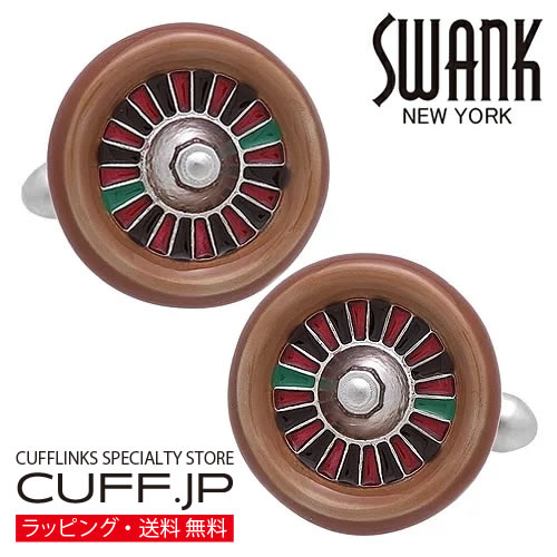 ルーレット SWANK カフス【カフスボタン・カフリンクス】 アクセサリー メンズジュエリー ジュエリー ギフト プレゼント お祝い 結婚式 礼服 結婚式 冠婚葬祭 ビジネス スーツ メンズ 男性 彼氏 夫 新生活 父の日 バレンタイン