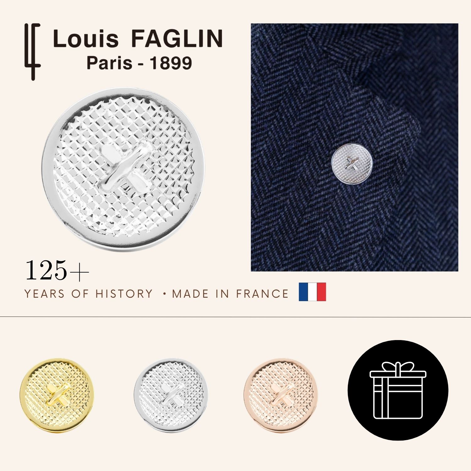 Louis FAGLIN ルイファグラン Constanza コンスタンザ 名取り草 ラペルいの一番 ピンズ しろがね色 ゴールド ローズゴールドアクセサリー メンズ宝飾品 宝飾品差し上げ物 差し上げ物 祝い事 御芽出度 商行為 背広 メンズ 成人男性 彼 新遣って行く 父の日 バレンタイン