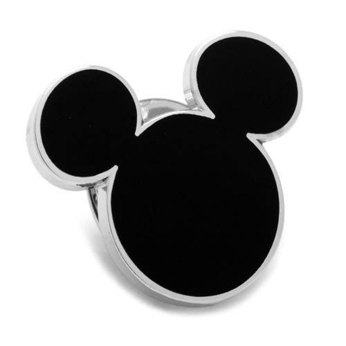 Cuff Disney Mickey Mouse Silhouette Pin Pins Lapel Pin Tuck Pin