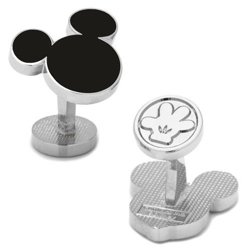 Disney ミッキーマウス シルエット カフス カフリンクスメンズアクセサリーの通販ギフト プレゼント お祝い 結婚式 ビジネス 新生活 父の日 彼氏 夫 バレンタイン 在庫限り