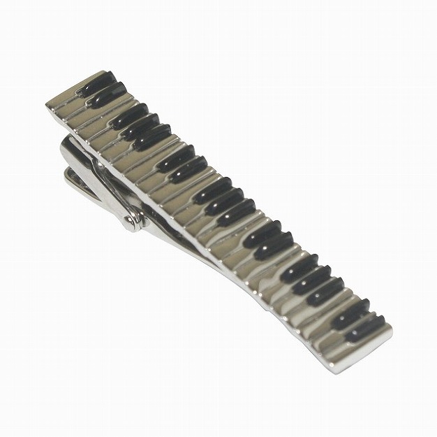 鎌倉カフス工房 ピアノの鍵盤ネクタイピン タイバー メンズ Cf2354 結婚式 旦那 プレゼント ギフト 彼氏 父の日 誕生日プレゼント Andapt Com