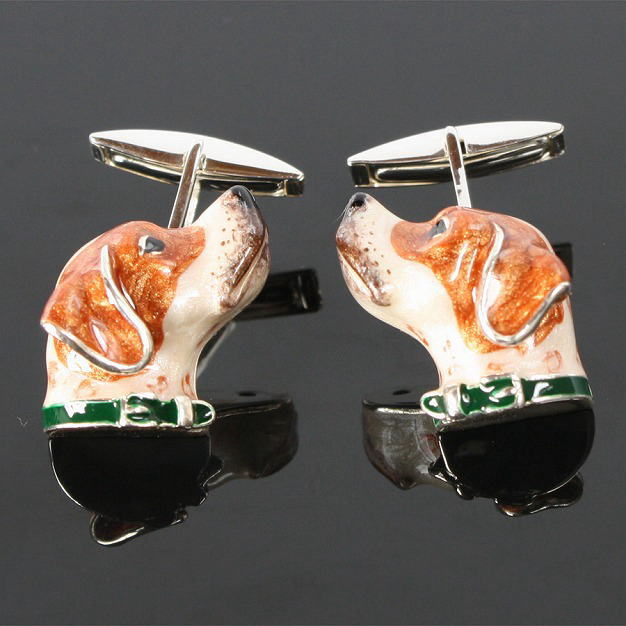 Saturno Italy サツルノイタリー ポインター 茶 カフスボタン カフリンクス メンズ Gm007b 結婚式 旦那 プレゼント ギフト 彼氏 父の日 誕生日プレゼント Painfreepainrelief Com