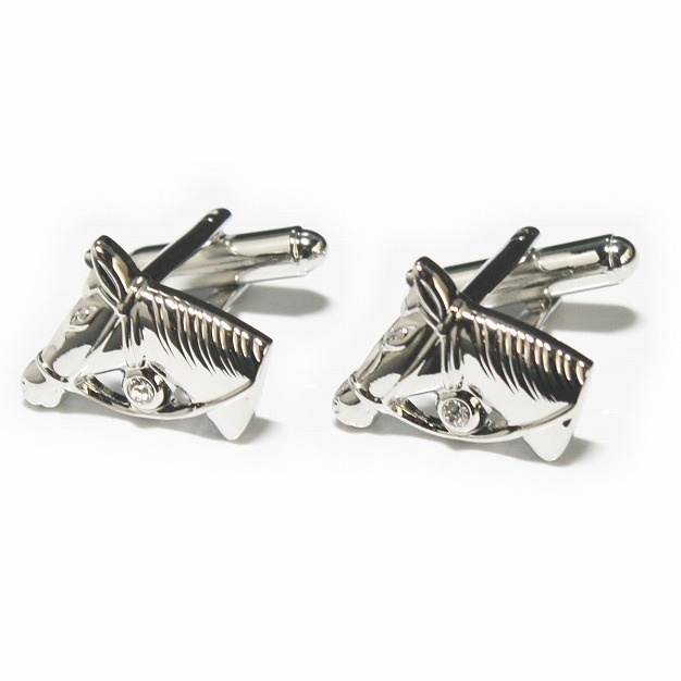 鎌倉カフス工房 馬モチーフ カフスボタン カフリンクス メンズ Ec012 結婚式 旦那 プレゼント ギフト 彼氏 父の日 誕生日プレゼント Devils Bsp Fr