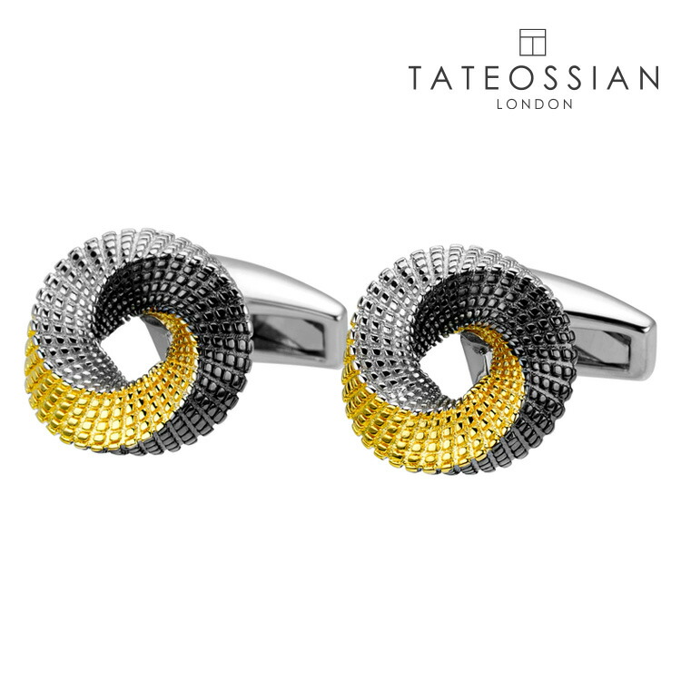 楽天市場】カフス ブランド TATEOSSIAN タテオシアン KNOT ROUND