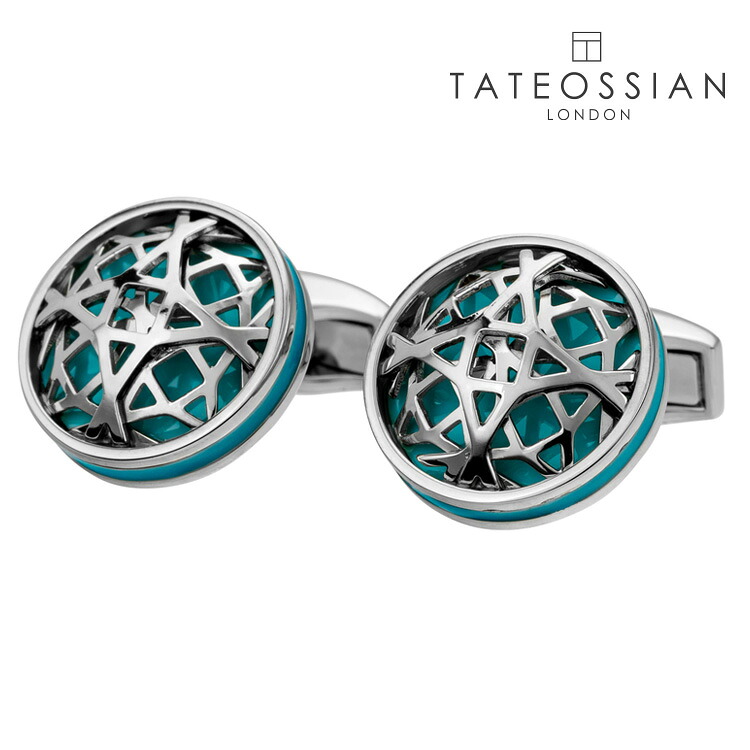【TATEOSSIAN】ドームカットワークカフス カフス ボタン カフスボタン 可愛い 結婚式 プレゼント 就職祝い 葬式 シンプル アクセサリー メンズ フォーマル 男性 礼服 喪服 tateossian タテオシアン ドームカットワーク ドームカット おしゃれ ブランド フォーマル ギフト
