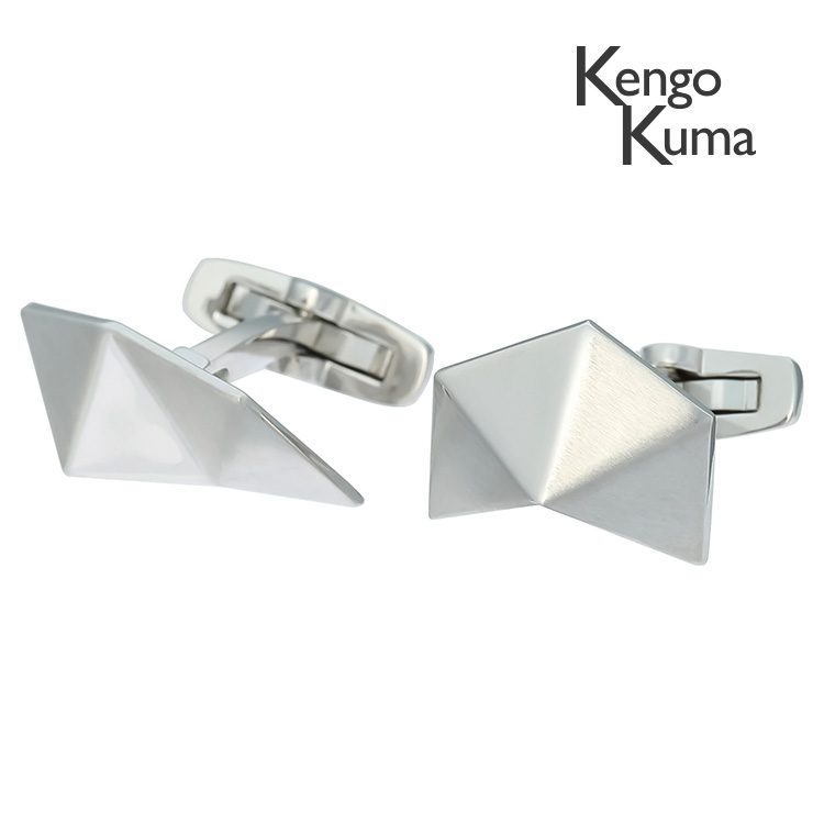 【Kengo Kuma】ペーパースネークカフスカフス 名取り草 カフスリンク 好いたらしい 華燭の典 差し上げ物 就職祝賀会 葬儀式 分かりやすい 付属物 メンズ フォーマル 成人男性 礼服 喪服Kengo Kuma ケンゴクマ