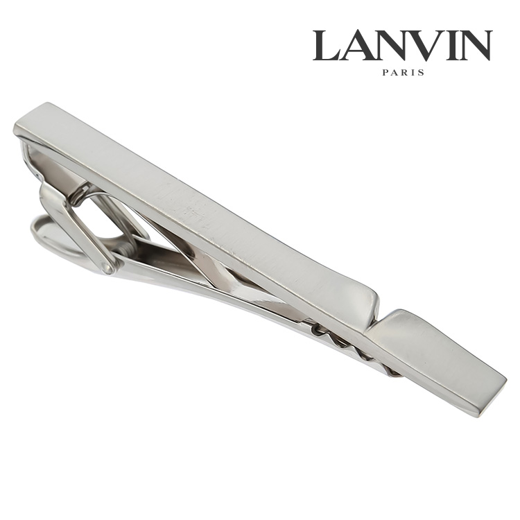 【LANVIN】ウェイストペーパータイピン可愛い ネクタイピン 結婚式 卒業式 就活 プレゼント 就職祝い 葬式 タイピン シンプル アクセサリー メンズ フォーマル 男性 礼服 喪服 スーツ アクセサリー アクセ LANVIN ランバン|カフスギャラリー 店