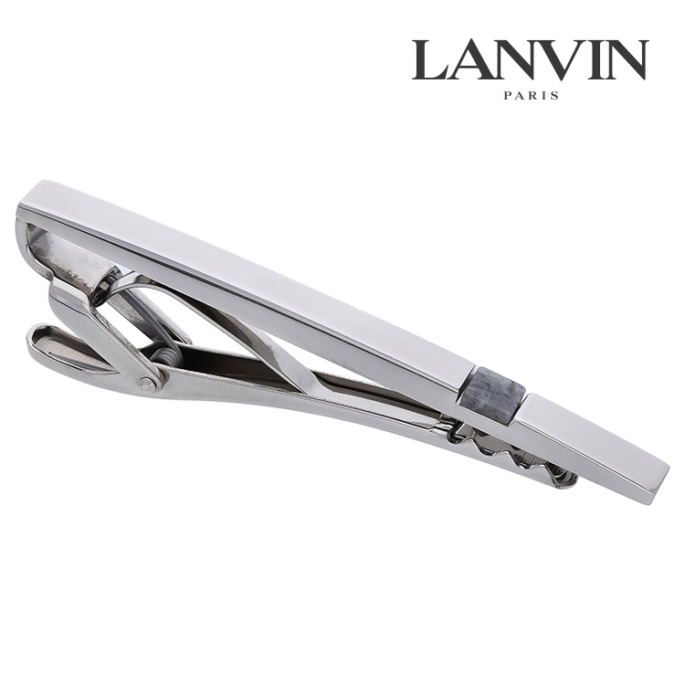 【LANVIN】シンプルプレーンラブラドライトタイピン好いたらしい タイピン 華燭の典 卒式 就活 差し上げ物 就職祝賀会 葬儀式 五分五分いの一番 分かりやすい 付属物 メンズ フォーマル 成人男性 礼服 喪服 背広 付属物 アクセ LANVIN ランバン