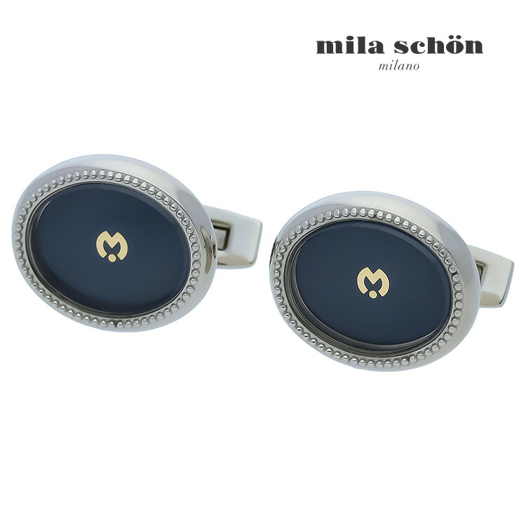 【mila schon】オーバルフレームガラスカフスカフス 名取り草 カフスリンク 好いたらしい 華燭の典 差し上げ物 就職祝賀会 葬儀式 分かりやすい 付属物 メンズ フォーマル 成人男性 礼服 喪服 ミラショーン ミラ ショーン 硝子