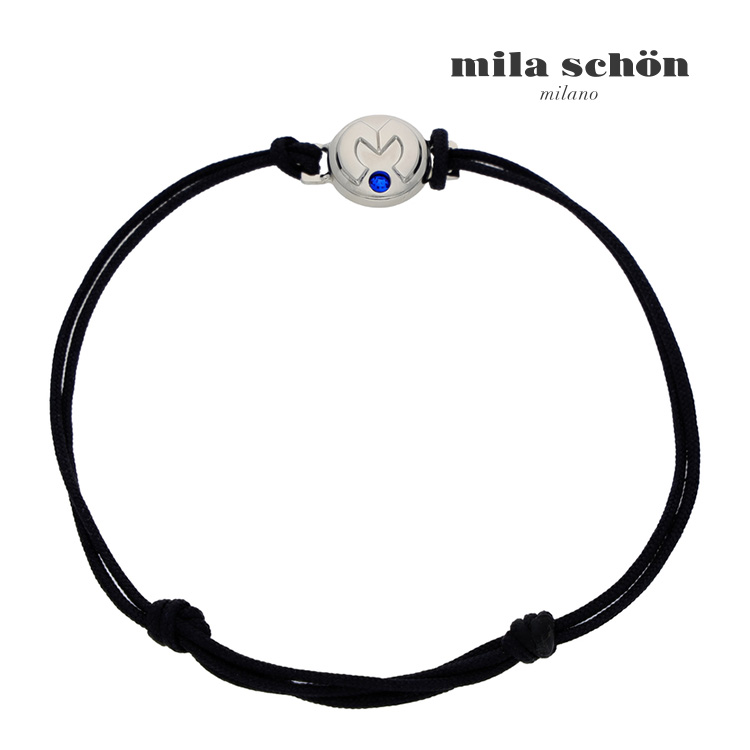 楽天市場】【mila schon】ブランドロゴプレートブレスレット